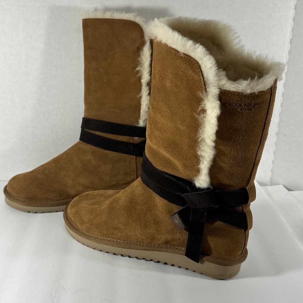 Koolaburra By Uggs women chestnut brown tall Rozalia‎ boots US 9 Euro 40